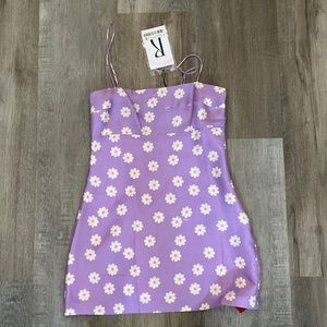 Réalisation purple Christy Dress